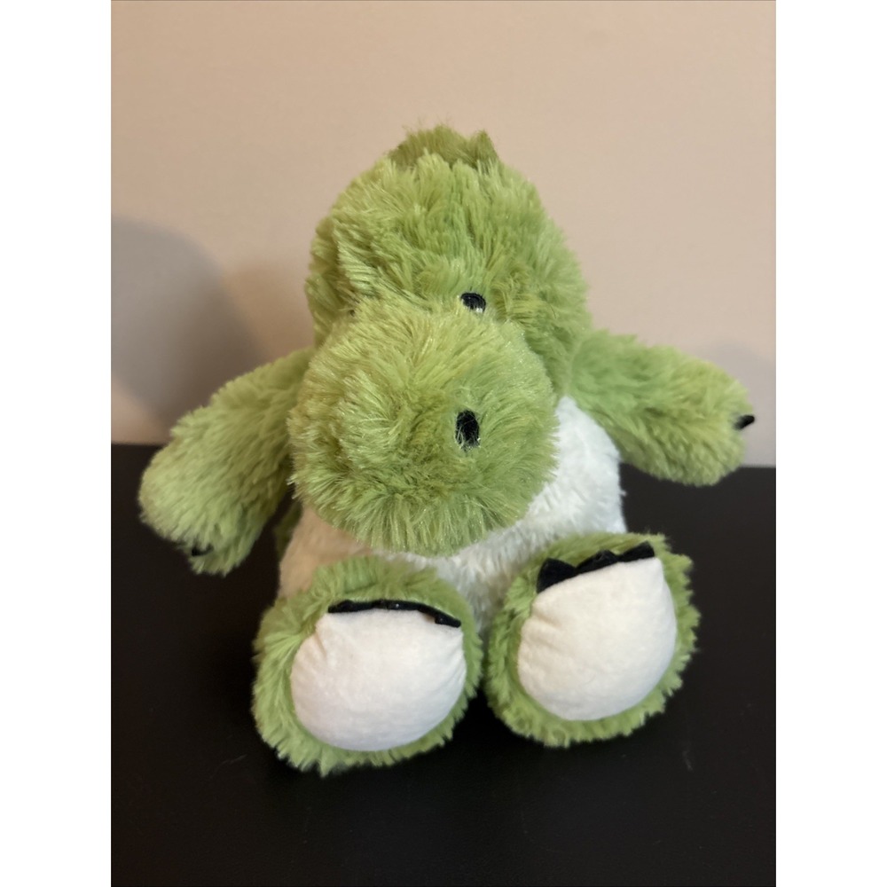 Warmies Green Dinosaur Plush-12"Stuffed Animal Comfort Toy Microwavable
